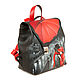 Order Women's leather backpack ' Two under an umbrella'. Pelle Volare. Livemaster. . Backpacks Фото №3