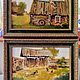 Oil painting 'a house in the village'. Pictures. Paint with Love (lotmarket). My Livemaster. Фото №4