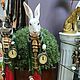 Статуэтка напольная Кролик с кварцевыми часами, Статуэтки, Москва,  Фото №1