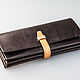 Wallet leather vegetable tanned, Wallets, Livny,  Фото №1