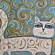 Cat. Oil on canvas 50*60 cm, Pictures, Obninsk,  Фото №1