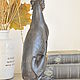 Brown hound dog figurine, dog figurine. Figurines. Decor concrete Azov Garden. My Livemaster. Фото №5