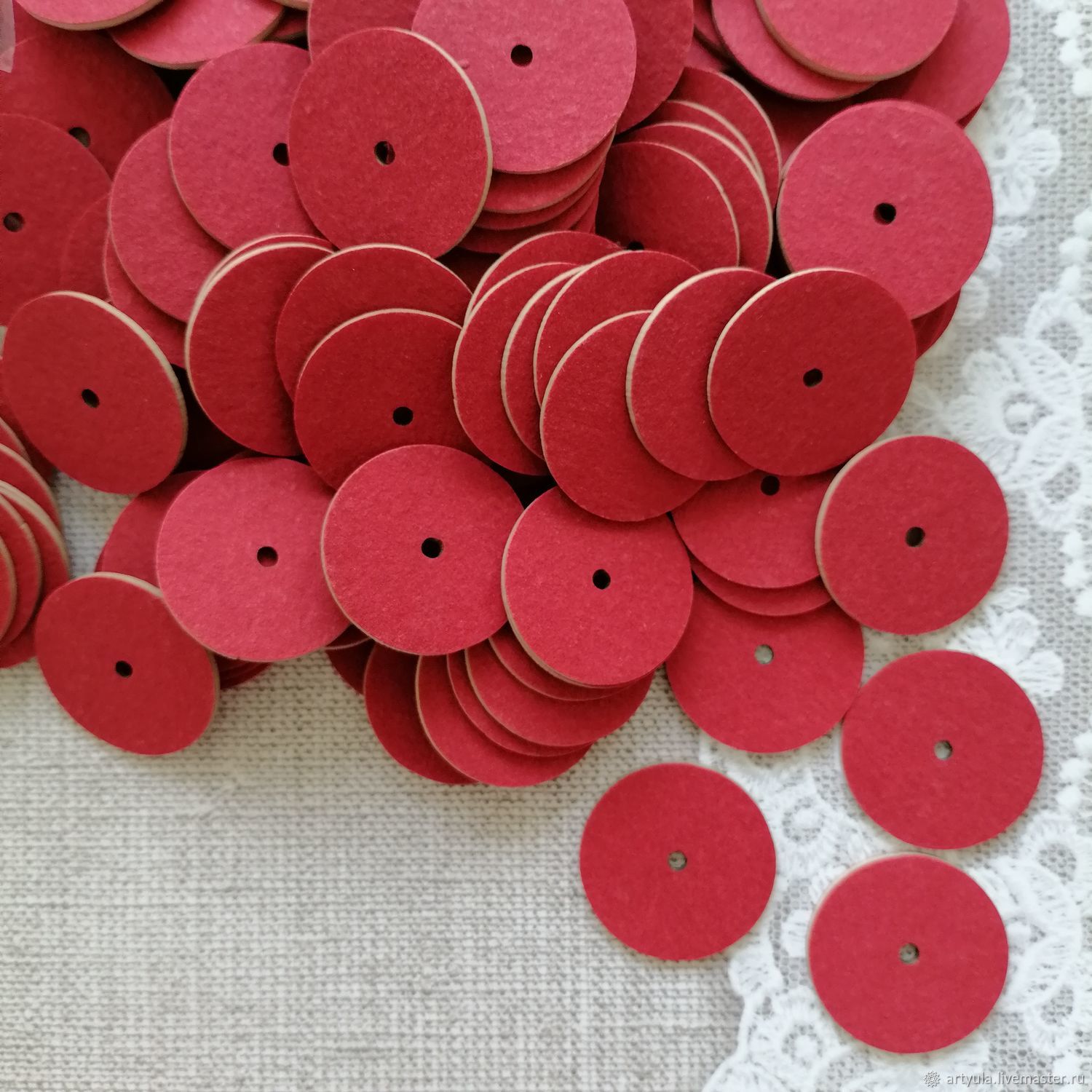 Набор дисков fibre 25 мм купить в интернет-магазине Ярмарка Мастеров по ...