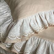 Для дома и интерьера handmade. Livemaster - original item Pillowcase linen 100%