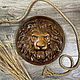 Panel of wood ' lion'. Icons. vyzhiganievlg (serikovwoodcraft). My Livemaster. Фото №6