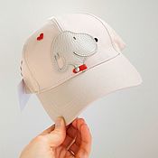 Аксессуары handmade. Livemaster - original item Cap female fashionable handmade Snoopy Gift for woman. Handmade.
