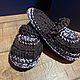 Тапочки мужские. Тапочки. Woolmood. Ярмарка Мастеров.  Фото №6