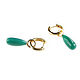 Green Onyx Earrings, Stylish Fashion Onyx Earrings. Earrings. Irina Moro. My Livemaster. Фото №4