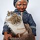 Будуарная кукла бабушка, Будуарная кукла, Ростов-на-Дону,  Фото №1
