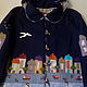 Jacket jackets cotton 'Night town', Cardigans, Temryuk,  Фото №1