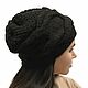 Women's hat Oriental turban, mohair, wool, Caps, Voronezh,  Фото №1