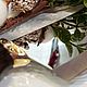 Order .40H13 HRC 56. The Gift Oasis. Livemaster. . Knives Фото №3