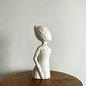 Для дома и интерьера handmade. Livemaster - original item The figure is a touchy girl. Handmade.