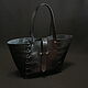 Shopper bag complete with clutch. Shopper. aleks.berg. My Livemaster. Фото №7