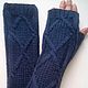 Order Flamingo mitts, black. HOBBIMANIYA. Livemaster. . Mitts Фото №3