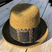 Винтаж handmade. Livemaster - original item Vintage hat, 100% wool, R. 55, handmade, Austria. Handmade.