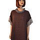 Light staple dress of a free cut made of viscose with lace, Dresses, Colmar,  Фото №1