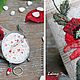 Eyeglass case with clasp 'Red Poppy'. Japanese patchwork. Eyeglass case. Olga Abakumova. Lolenya (lolenya). My Livemaster. Фото №5