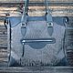 tote bag leather large grand voyage, Valise, Dubna,  Фото №1