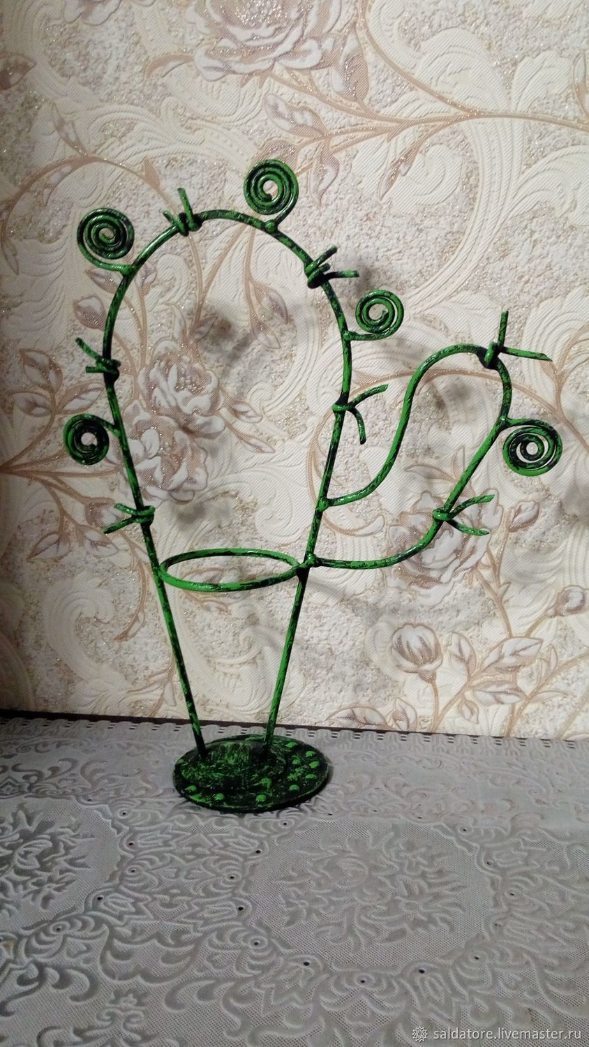 Подставка под цветы "КАКТУС" в интернет-магазине на Ярмарке Мастеров ...