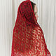 Order Shawl Cherry Orchard shoulder cape triangular. Bright Shawls by BorchankaZL. Livemaster. . Shawls Фото №3