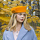 Hats: Orange Pill. Hats1. Novozhilova Hats. Online shopping on My Livemaster.  Фото №2