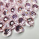 Beads Drops 10/8mm Pink 1 piece Briolettes, Beads1, Solikamsk,  Фото №1