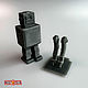 Игрушечный робот из СССР (3D-модель для печати). Шаблоны для печати. Nostalgia Miniature. Интернет-магазин Ярмарка Мастеров.  Фото №2