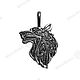 wolf pendant (double-sided), Amulet, Sochi,  Фото №1