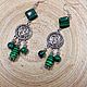 Set made of malachite in the Eastern style the lady's interior. Jewelry Sets. Love story stone/ (roman-c-kamnem). My Livemaster. Фото №6