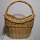 Basket wicker oval with handle of willow vines. Basket. Elena Shitova - basket weaving. My Livemaster. Фото №4