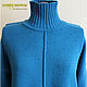Заказать Кашемировый свитер "Лагуна". FAVORITE KNITWEAR (Наталья). Ярмарка Мастеров. . Свитеры Фото №3