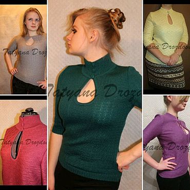 Одежда ручной работы. Ярмарка Мастеров - ручная работа Кофточка "Капелька". Handmade.