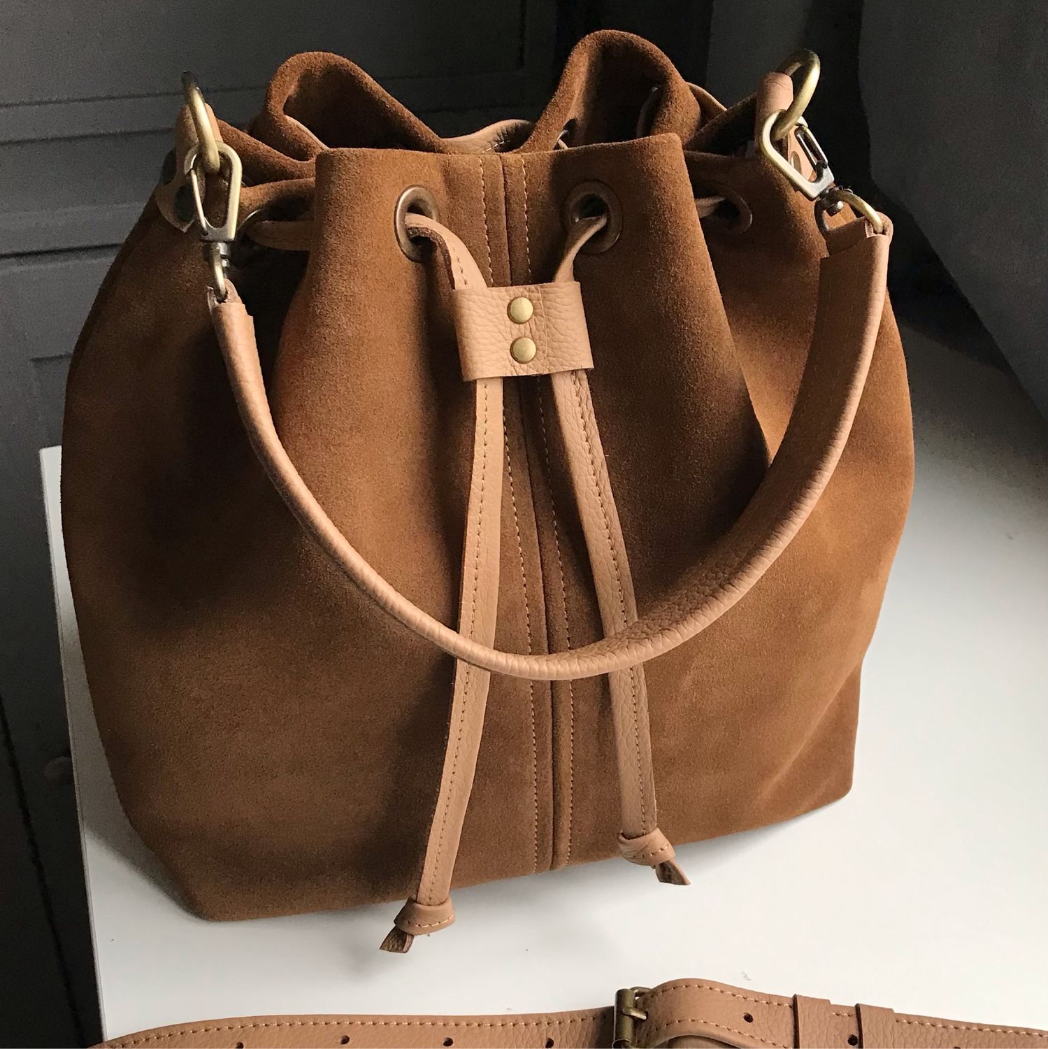 Genuine Leather сумка торба