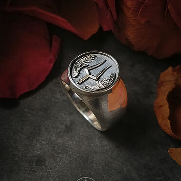 Фен-шуй и эзотерика ручной работы. Ярмарка Мастеров - ручная работа Перстень "АИД". Handmade.