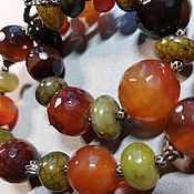 Украшения handmade. Livemaster - original item A bracelet made of beads: Wine Berry. The perfect gift.. Handmade.