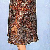 Одежда handmade. Livemaster - original item MIDI skirt from pavlogoradsky handkerchiefs 