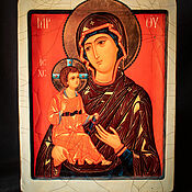 Картины и панно handmade. Livemaster - original item Icon Of The Most Holy Mother Of God 