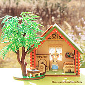 Цветочная клумба для кукольного дома миниатюра для кукол и игрушек