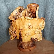 Для дома и интерьера handmade. Livemaster - original item Floor vase made of maple leaf. Handmade.