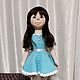 Alice doll in turquoise dress, Interior doll, Rostov-on-Don,  Фото №1