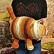 Вязаный кот бегемот, Игрушки, Воронеж,  Фото №1