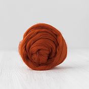 Материалы для творчества handmade. Livemaster - original item Merino Australian Rust 19 MKR. DHG Italy. Wool. Handmade.