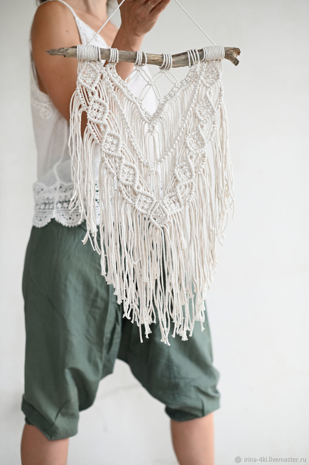 Подвески: Макраме панно настенное большое в интернет-магазине Ярмарка ...