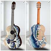 Укулеле(сопрано)"Цветущий сад"  гавайская гитара