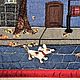 Заказать Лоскутное панно в интерьер детской комнаты Вечерняя прогулка. Elena.artquilt. Ярмарка Мастеров. . Картины Фото №3