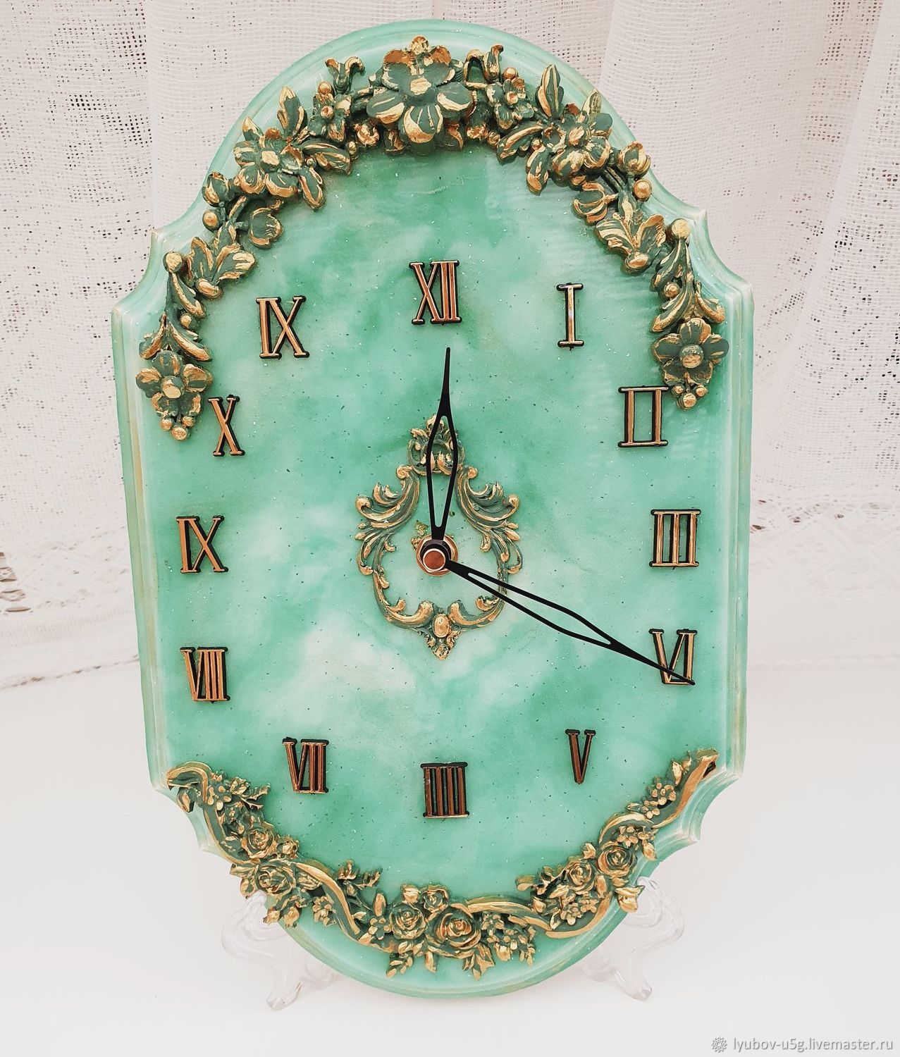 Часы классические: часы из эпоксидной смолы в интернет-магазине на ...