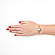 Order Labrador bracelet, gold Labrador bracelet for women. Irina Moro. Livemaster. . Bead bracelet Фото №3