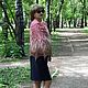 Шаль из пряжи ручного окрашивания Арина, Шали, Новосибирск,  Фото №1