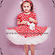 Baby dress polka dot Art.-268. Childrens Dress. ModSister/ modsisters. Интернет-магазин Ярмарка Мастеров.  Фото №2